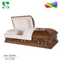 high quality human wooden made in china glass casket interior decoration